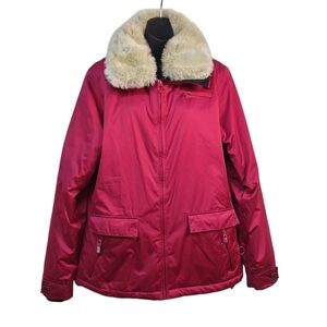 ROXY Women's Rose Red Insulated Jacket Size L